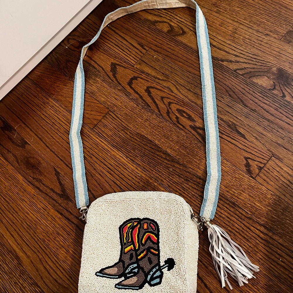 Beaded purse
